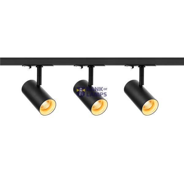 NOBLO® SPOT, track system set, round, 2700K, 19W, trailing-edge phase, 32°, black image 2