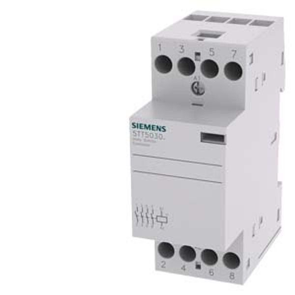 INSTA contactor with 4 NO contacts Contact for 230 V AC, 400V 25A Control 115V image 2