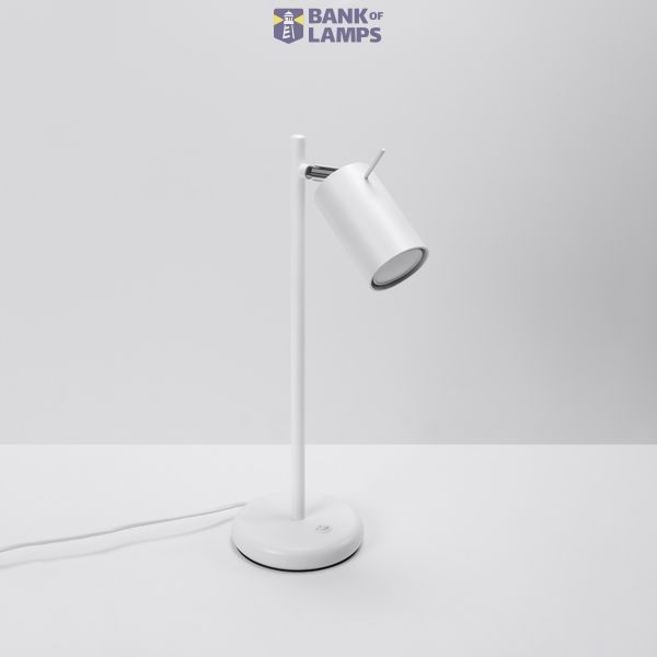 RING DESK LAMP WHITE GU10 1X40W IP20 image 3