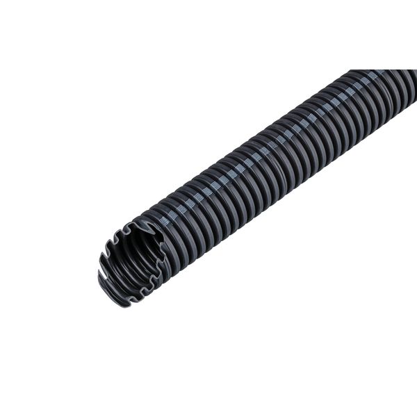 Lichte flexibele kunststof buis; zwart zwart image 1