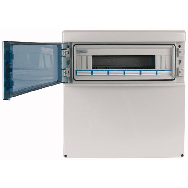 IKA-C-1/18-ST-X IKA professional distribution board, IP65 + clamps + mounting plate for built-in sockets image 2