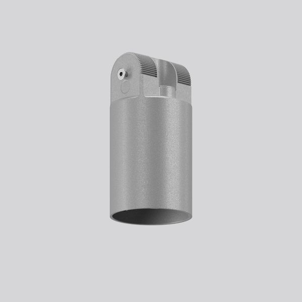 Pole mounting L 91 B 87 H 168 d 76 colour: silver image 1