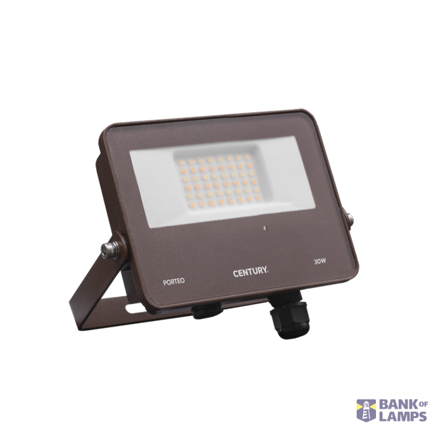 PROIETTORE LED PORTEO SENSOR CORTEN image 1