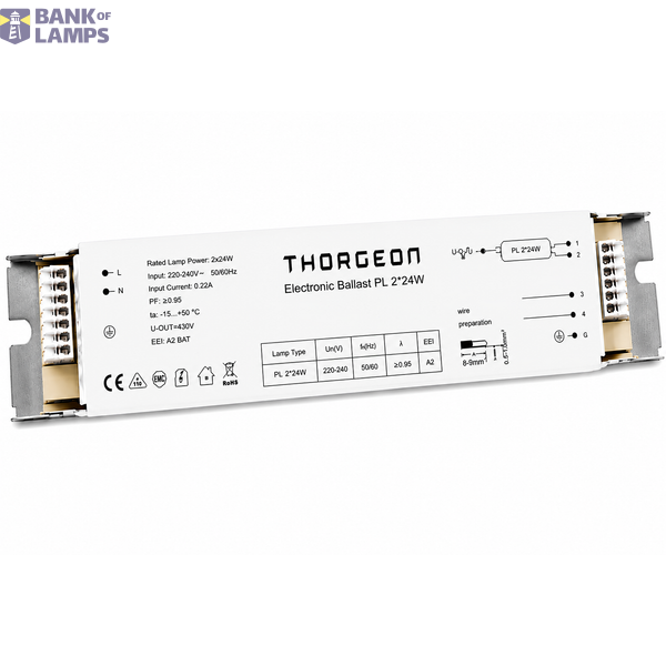 Electronic Ballast PL 2*24W image 1