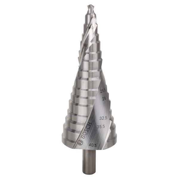 Step drill bits HSS M10-M4, 10,0 mm, 125,5 mm 1 pcs. image 1