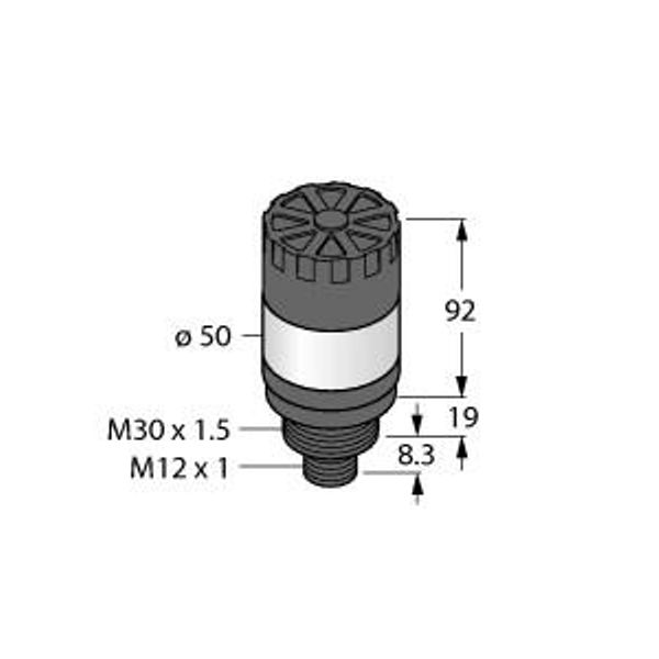 LED Signal Light Monochrome Multifunction Acoustic Signaller   TL50OAQ image 1