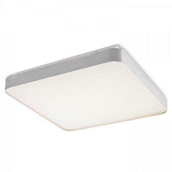 MENSA SQ 80 ceiling brushed aluminum 230V LED 138W 3000K image 1