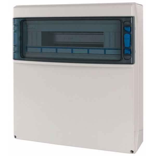 IKA-C-1/18-ST-X IKA professional distribution board, IP65 + clamps + mounting plate for built-in sockets image 1
