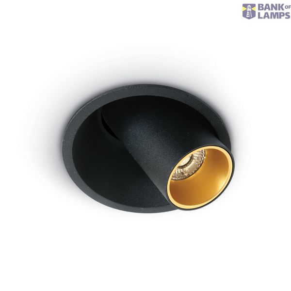 BLACK COB 6,5W WW 700mA 36deg ADJUSTABLE DARK LIGHT image 1