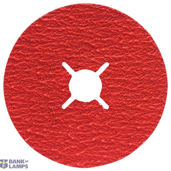 R780 fibre sanding disc, Best for Metal + Inox 115 x 22.23 mm, G80 image 1