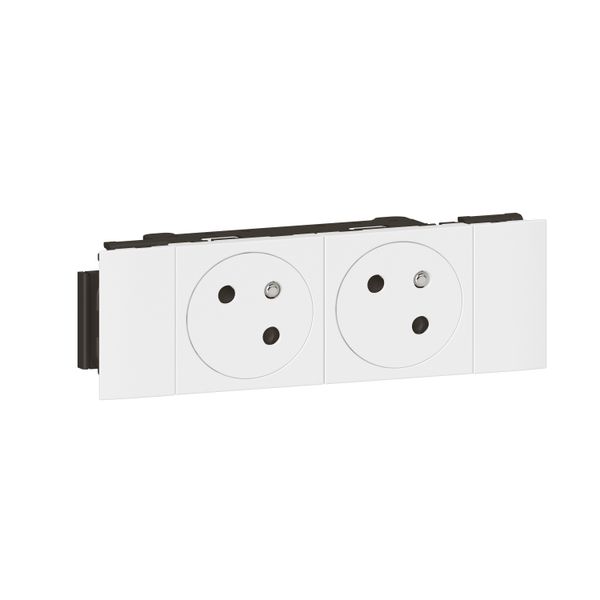 2X2P+E MOSAIC LINK 4M FB WHITE CLIPPAGE DIR SURFACE image 1