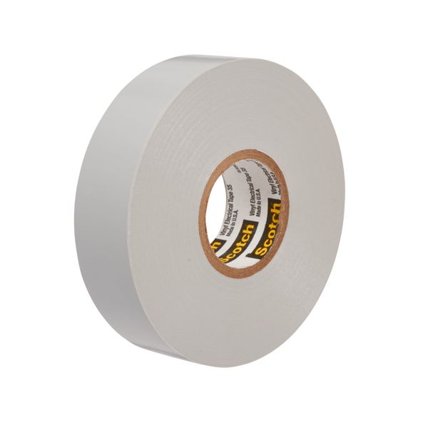 Scotch® Vinyl Color-Coding Electrical Tape 35, Grey, 19 mm x 20 m image 2