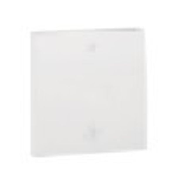 ROCKER F/SWITCHES W/ 2 FAN SYMBOLS ALUMINIUM image 1