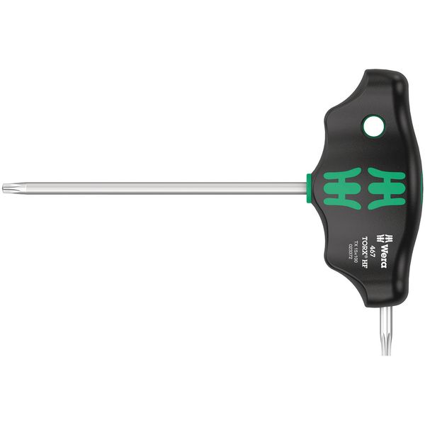 467 TORX HF T-greep-schroevendraaier met vasthoudfunctie, TX15x100 mm image 1