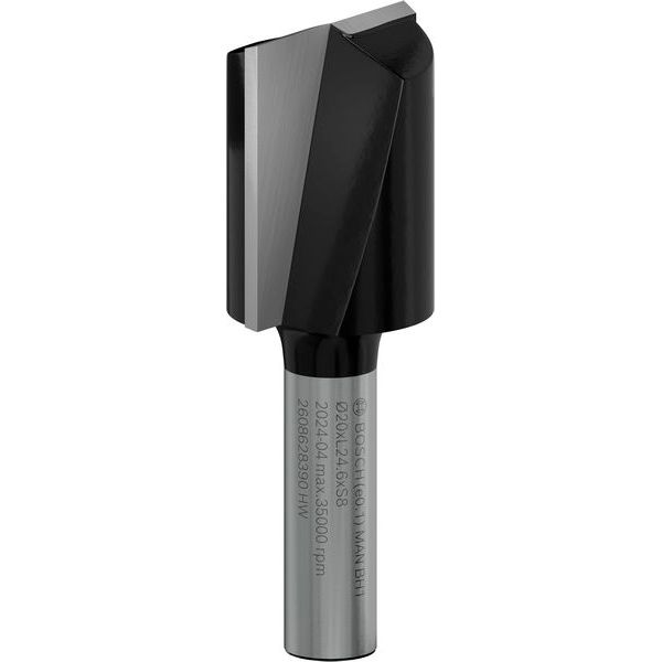 Straight bit, 8 mm, D1 20 mm, L 24.6 mm, G 56 mm image 1