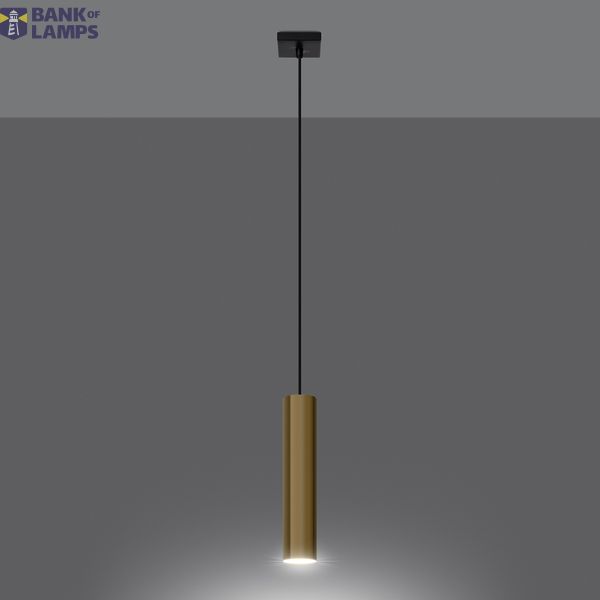 HANGING LAMP LAGOS 1 GOLDEN GLOSS GU10 1X10W IP20 image 2