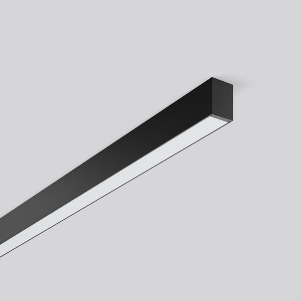 Less is more 27, 25 W, 1600 lm, 840, black, on/off Ceiling and wall lu image 2