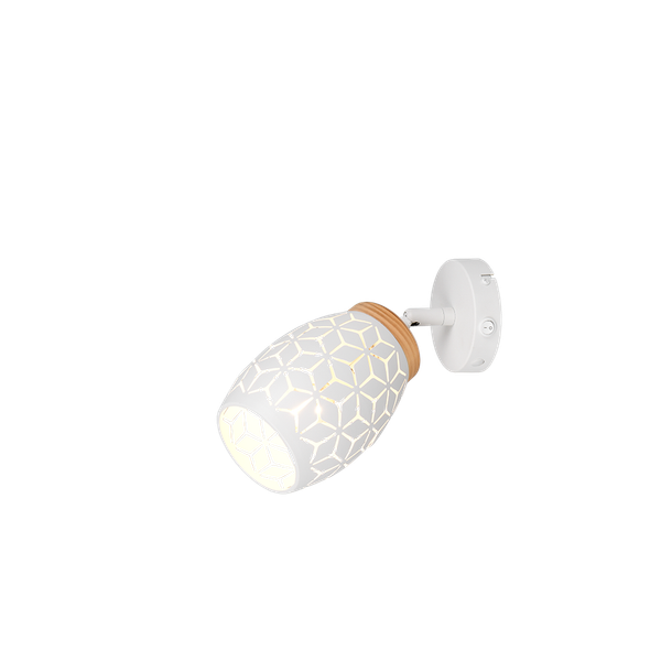 Bidar spotlight 1-pc E14 matt white image 1