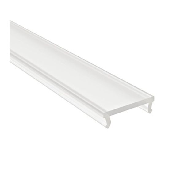 LEDLINE20 PMMA Abdeckung flach opal, L-2020 B-17,8 H-5,2 image 1