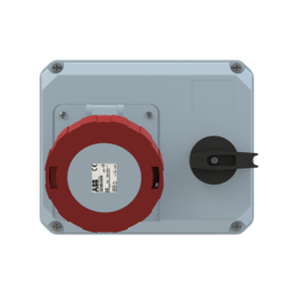 363MHS6W Industrial Switched Interlocked Socket Outlet image 3