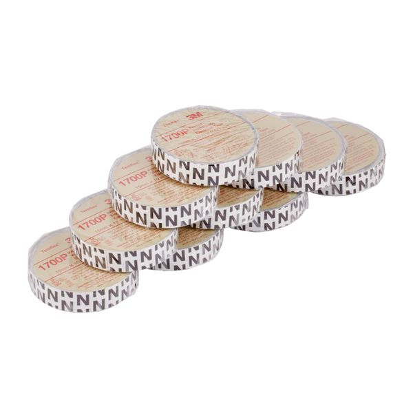 3M™ Temflex™ Pre-printed Phase Marking Tape, N, 15 mm x 10 m, 100 roll image 7