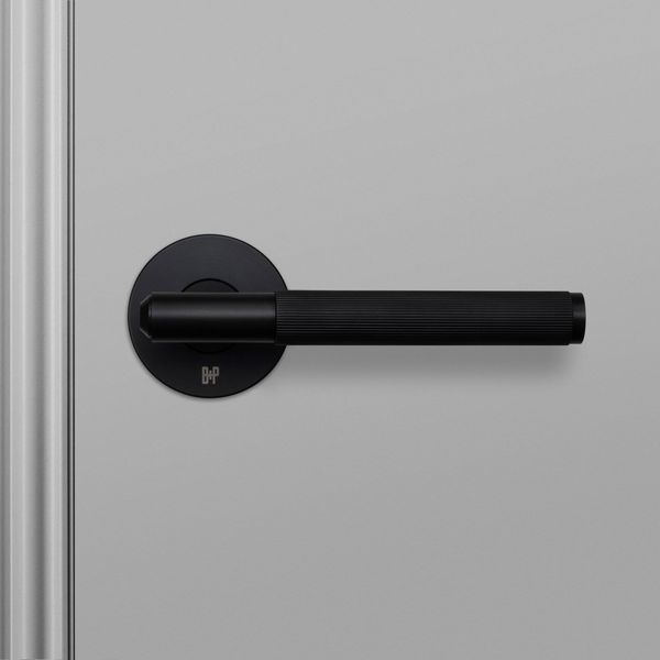 DOOR HANDLE / FIXED / SINGLE-SIDED / LINEAR / WELDERS BLACK image 2