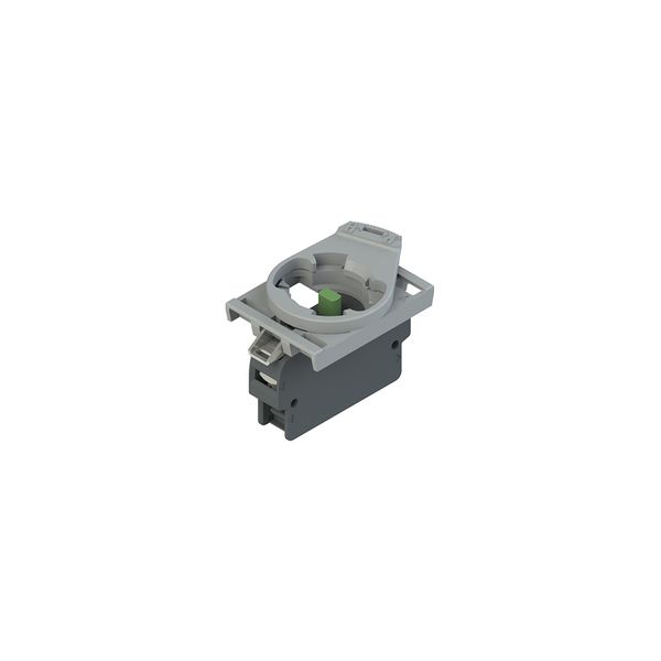 Complete unit with double contact block, 2NO and fixing adapter image 1
