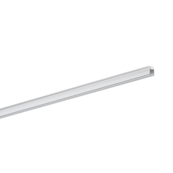 Surface-mount aluminum profile for 1 LED strip, U-profile SMALL, length 1m image 3