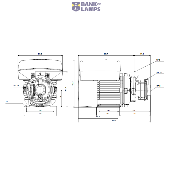 Horizontal multistage pump CME15-2 A-R-A-E-AQQE 3x380-500 50/60Hz image 4