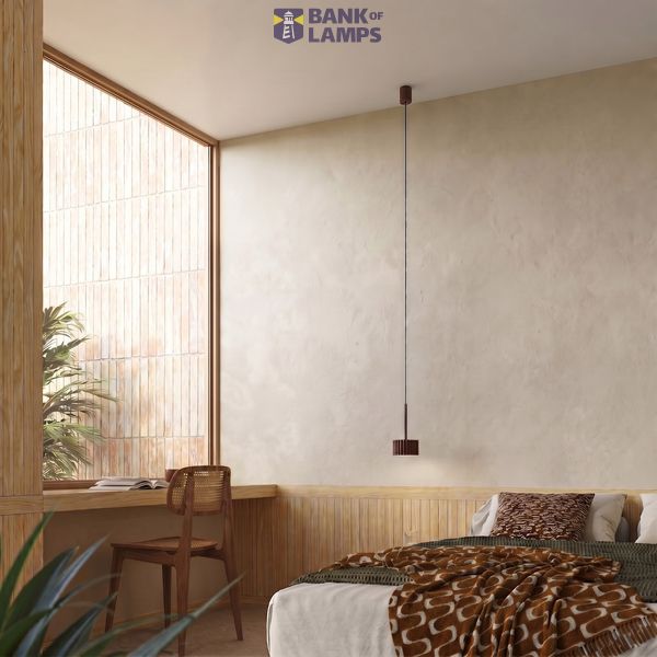Pendant lamp AURA 1 brown Gx53 image 9