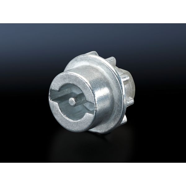 TS Lock insert, version F, Die-cast zinc, 3 mm double-bit image 2