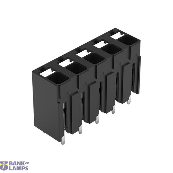 THR PCB terminal block push-button 1.5 mm² black image 1