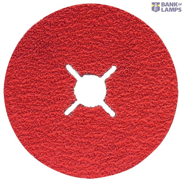 R780 fibre sanding disc, Best for Metal + Inox 125 x 22.23 mm, G50 image 1