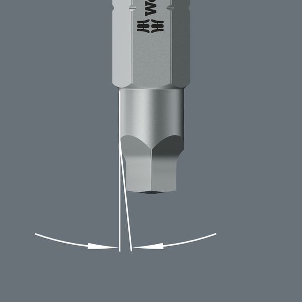868/1 V Binnenvierkant Bits, # 1 x 25 mm image 2