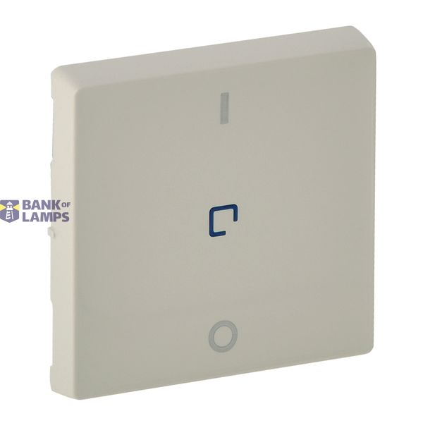 Cover plate Valena Life - double-pole illuminated / with indicator - ivory image 2