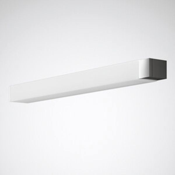 Wall-mounted Luminaire Acuro Diffuser Chrome rectangular ET 8W 950lm Lambertian (L) IP40 IK02 3 SDCM image 1
