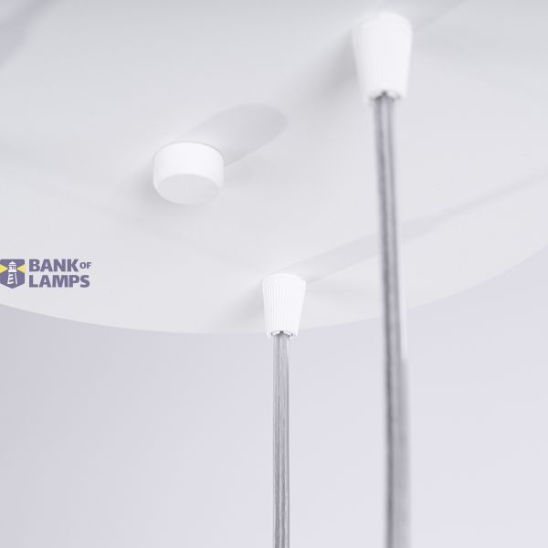 Pendant lamp LIRO 3P white image 8