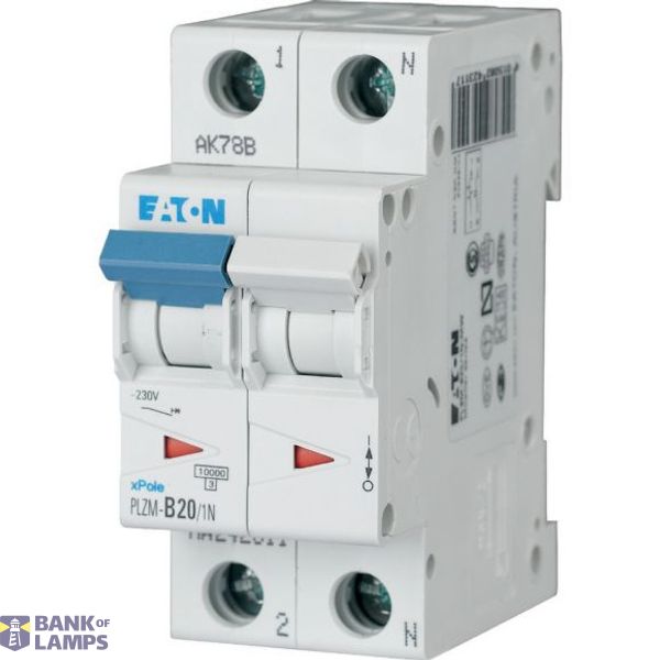 PLSM-C20/2-AU Eaton Moeller series xPole - PLS6/M MCB image 1