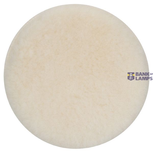 Lambskin disc, diameter 170 mm Ø 170 mm image 1
