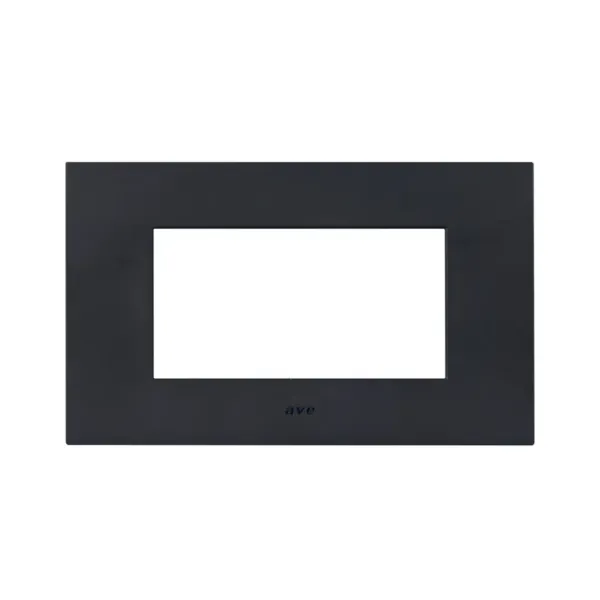 SMART EASY S44 TECHNOPOLYMER PLATE, TEKLA GREY COLOUR - MATT FINISH - 4 MOD. image 1