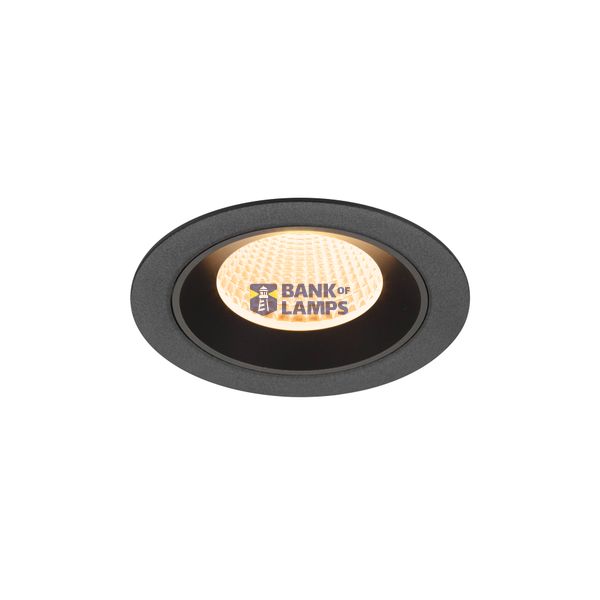 NUMINOS© M, recessed ceiling light, 2700K, 40ø IP20 round bl image 1