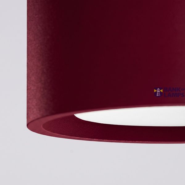 Ceiling lamp MODO 2 burgundy Gx53 image 2