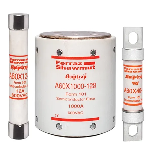 High Speed Fuse Amp-Trap® A60X 600VAC 2500A Hockey Puck, Bolt-In image 1