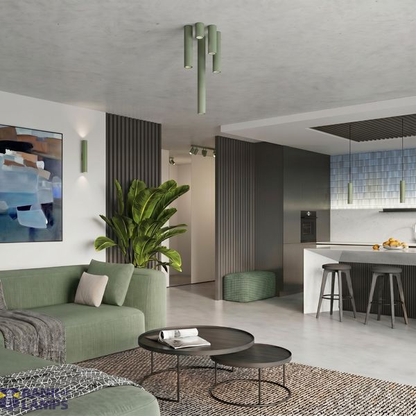 Pendant lamp KARBON 1 sage image 7