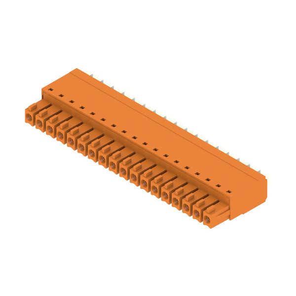 PCB plug-in connector, female plug, 3.81 mm, Number of poles: 18, 180°, PUSH IN with actuator, Clamping range, max. : 1.5 mm², Box image 4