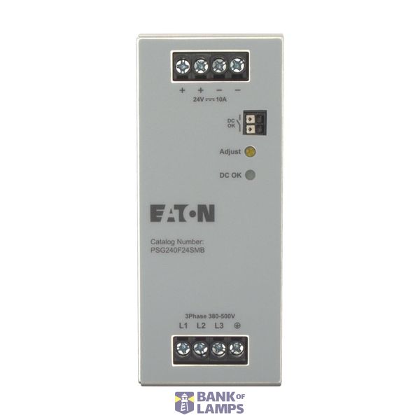 Power supply unit, Three-phase, 320 - 575 V AC / 24 V DC, 10 A, 240 W image 1