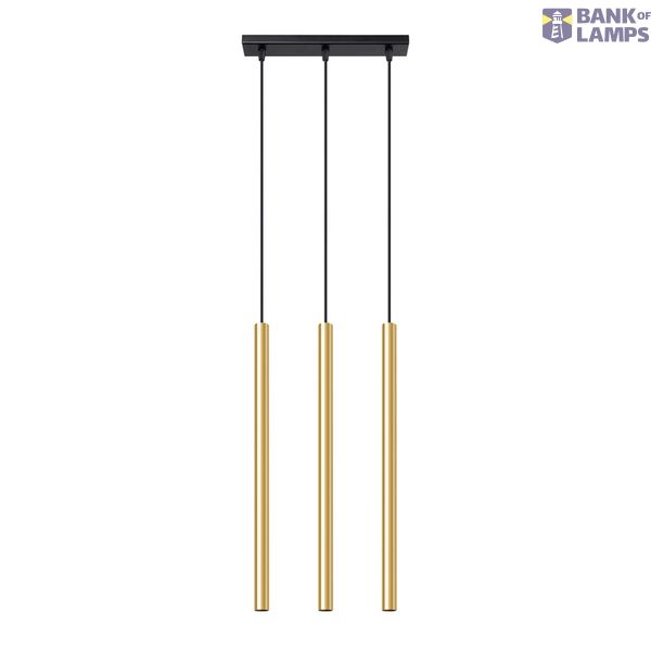 PASTELO 3L HANGING LAMP GOLDEN GLOSS G9 3X8W IP20 image 2