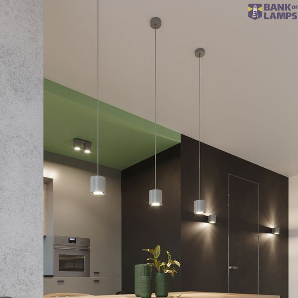 SPOT ORBIS 2 GREY GU10 2X40W IP20 image 9