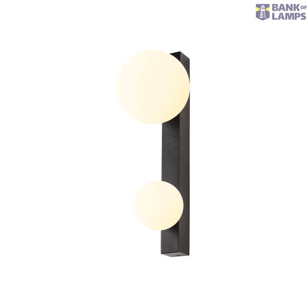 SUN WL, double, G9, wall light, round, 2xmax 5W, IP20 bl image 1