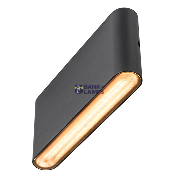 OVAL 18 WL wall-mounted light 2700/3000K, 10W, black image 5